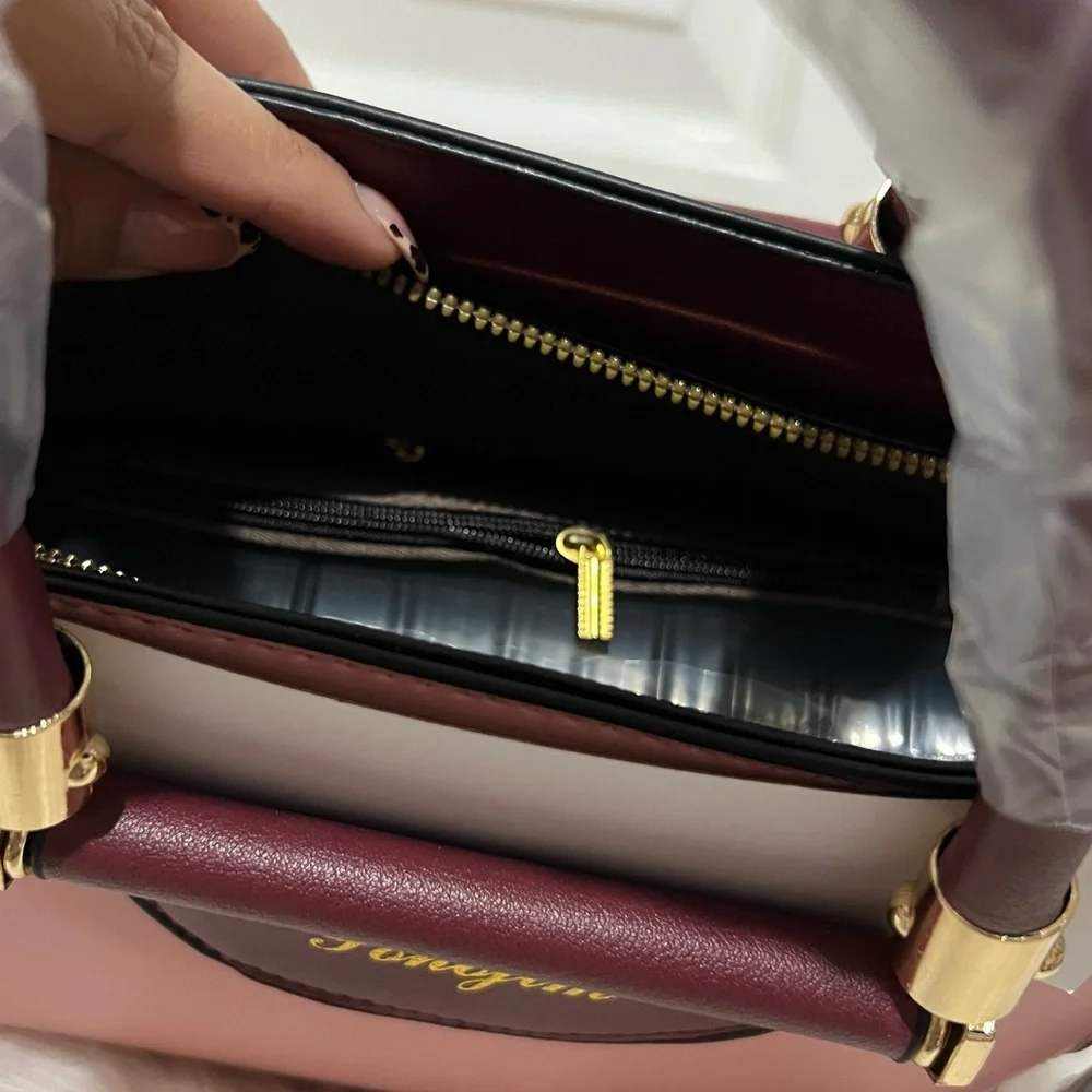 💗 *NEW* Pink‎ and Burgundy Women's Handbag